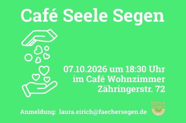 Fächersegen läd ein beim Café Wohnzimmer zu Café-Seele-Segen